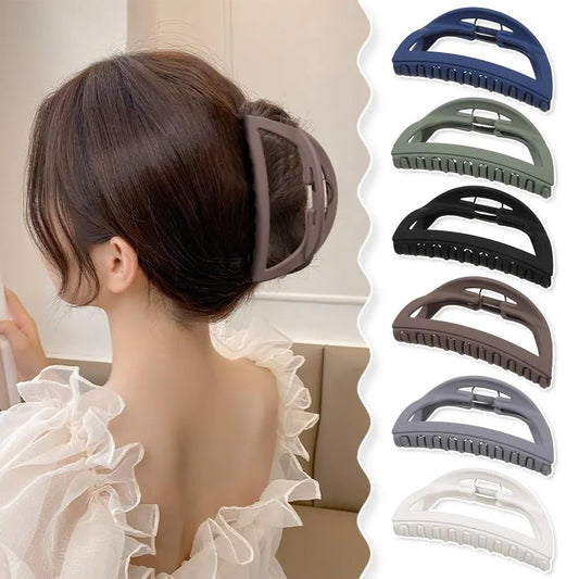 glimm Elegant Hair Clutcher Claw Combo Set for Women & Girls – Pack of 4 Stylish and Durable Hair Accessories for Everyday Wear, Casual Outings, Parties, and Special Occasions